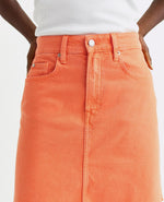 Knee Length Denim Skirts